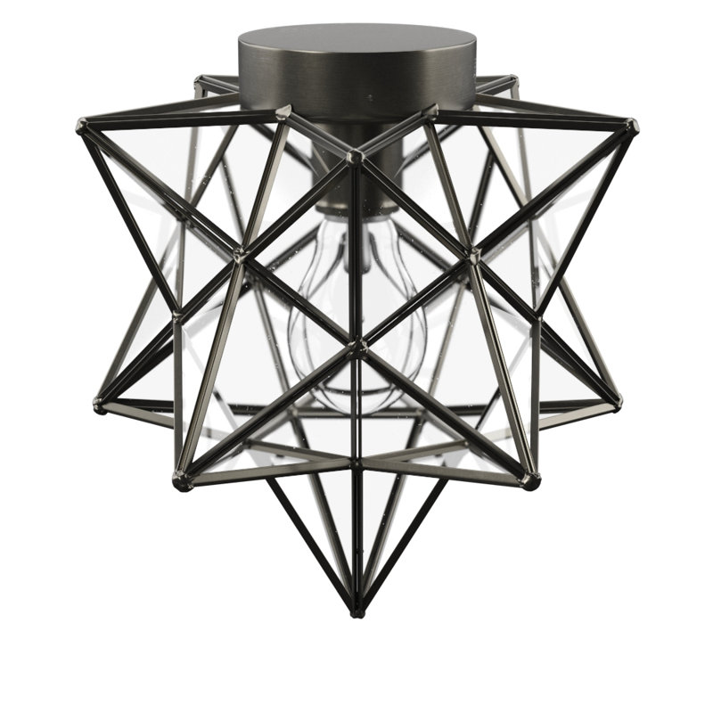 Nikki 1Light Flush Mount & Reviews AllModern